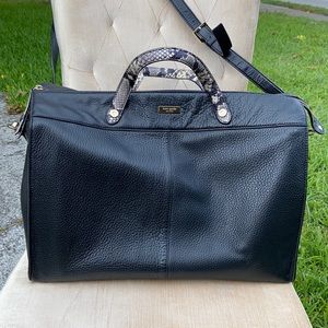 EUC! Black Kate Spade duffel bag!